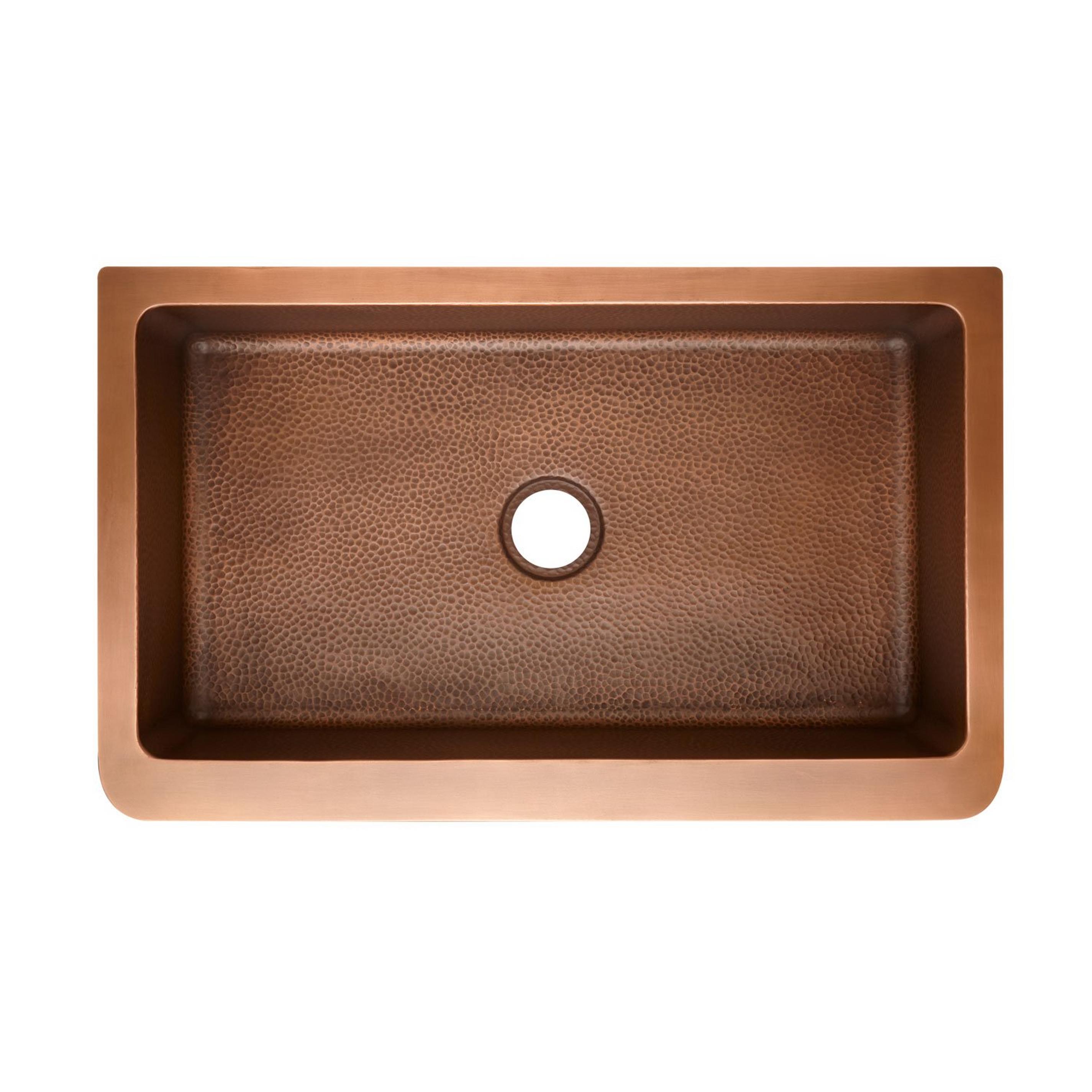 36 Raina Copper Farmhouse Sink Signature Hardware