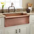 30" Bria Copper Farmhouse Sink, , large image number 0