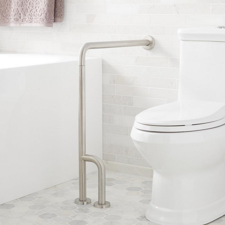 Pickens Wall-to-Floor Grab Bar, , large image number 0