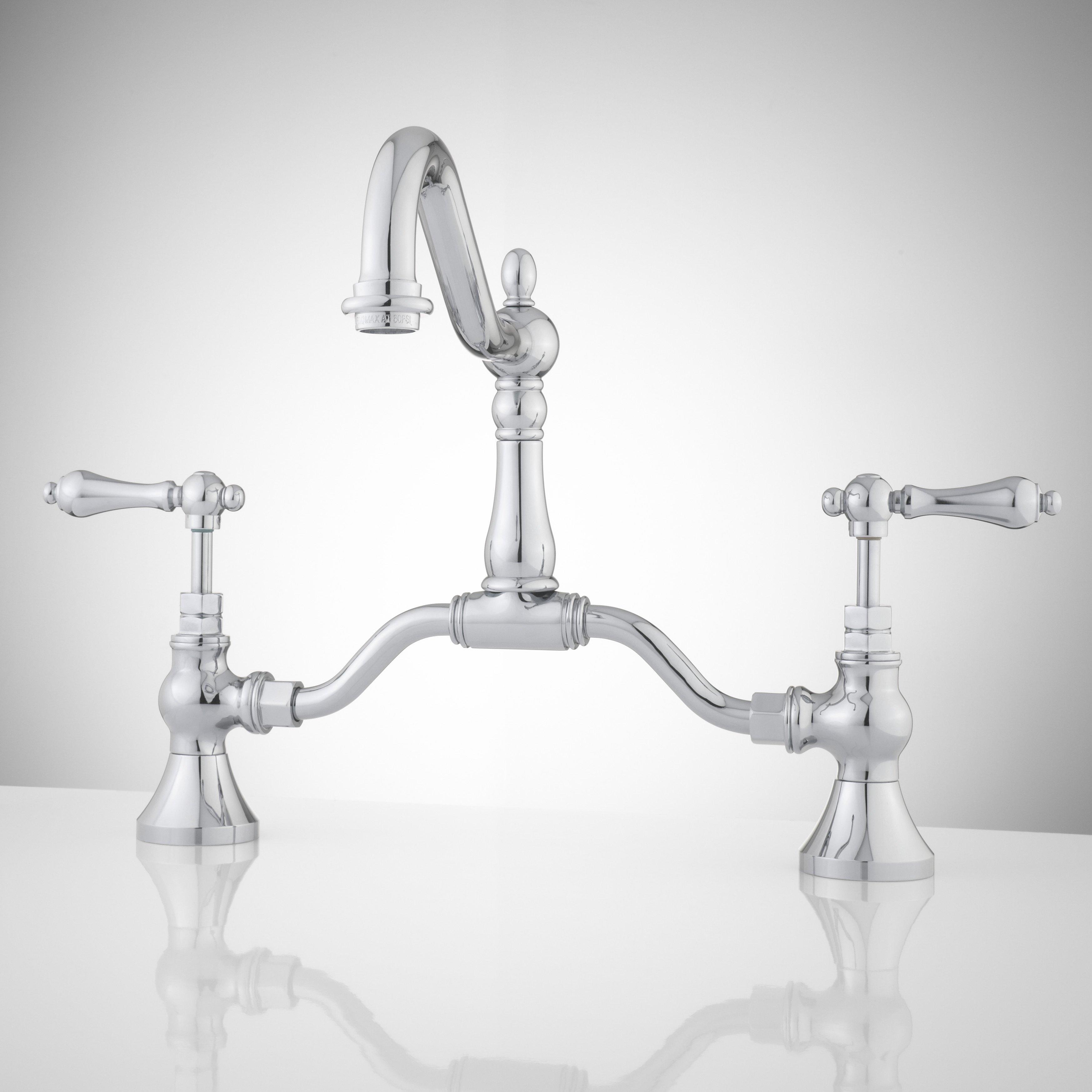 Elnora Bridge Bathroom Faucet - Lever Handles