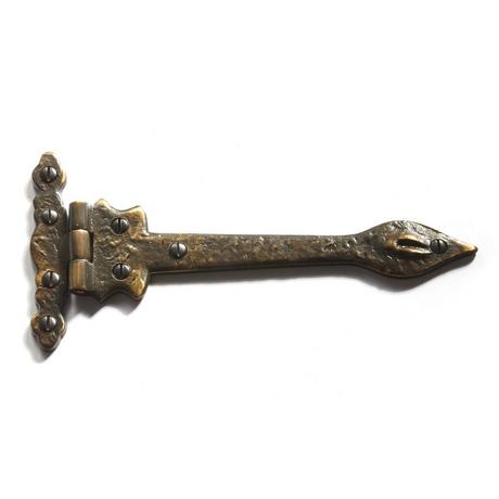 Traditional Solid Brass Strap Hinge