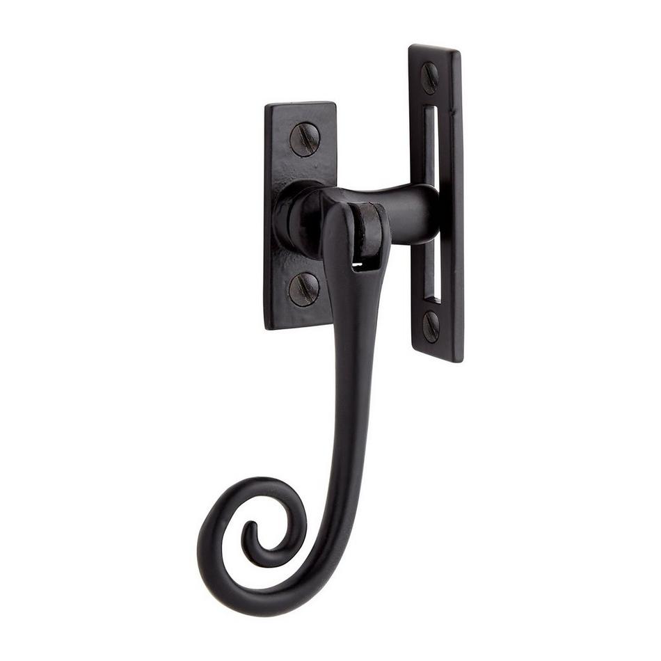 Cast Iron Curly Reversible Casement Window Latch, , large image number 8