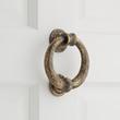 Solid Brass Deluxe Ring Door Knocker, , large image number 0