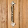 Gothic Cast Iron Twisted Pull, , large image number 1