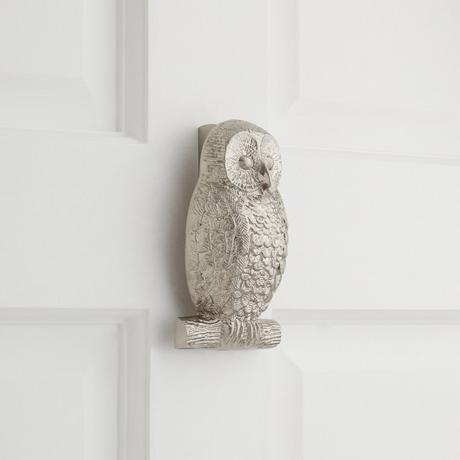 Owl Brass Door Knocker