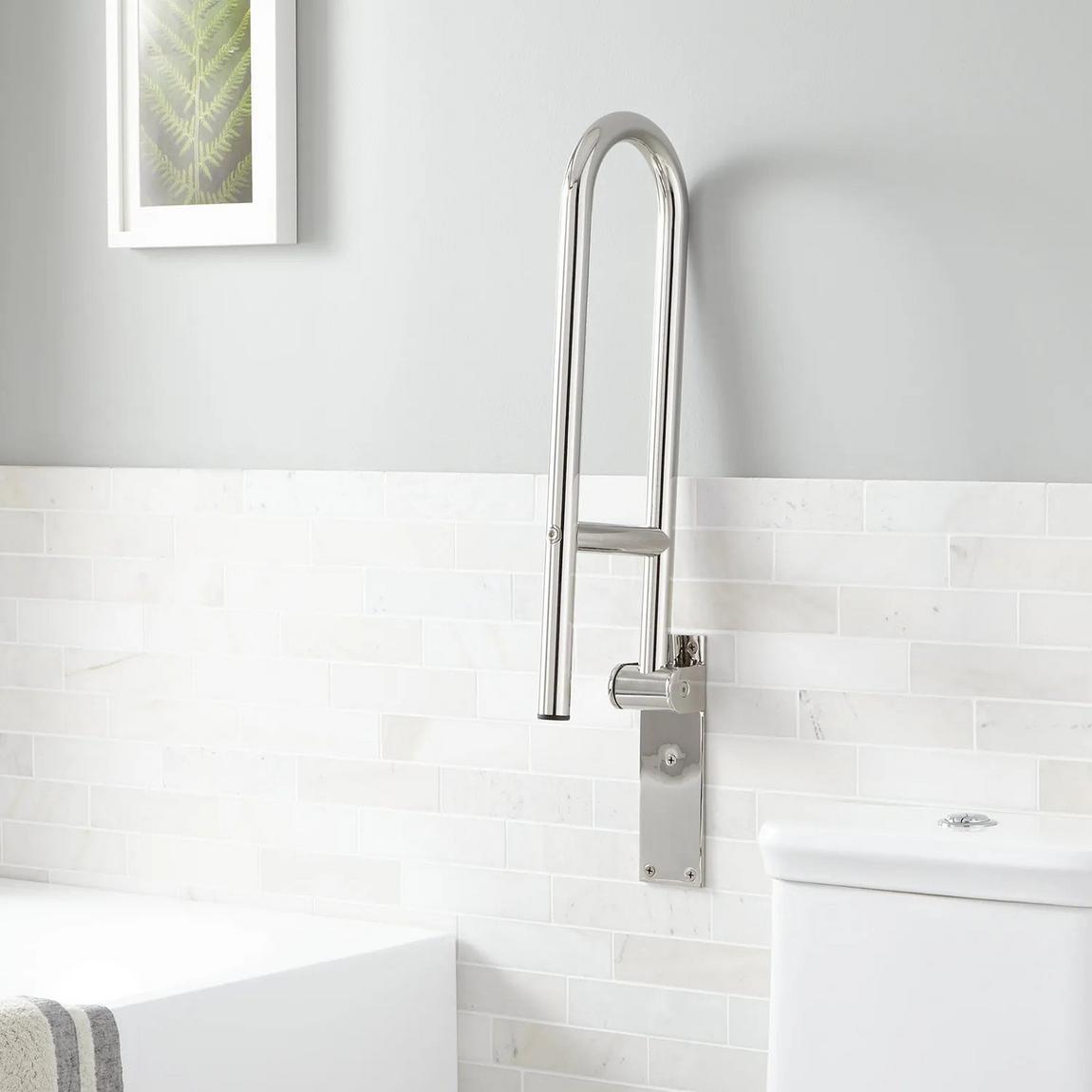 Hinge Grab Rails Grab Bars, Shower Grab Bars