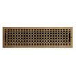 Oversized Honeycomb Brass Wall Register, , large image number 1