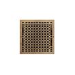 Oversized Honeycomb Brass Wall Register, , large image number 7