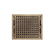 Oversized Honeycomb Brass Wall Register, , large image number 8