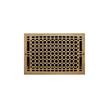 Oversized Honeycomb Brass Wall Register, , large image number 3