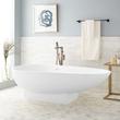 71" Quinton Solid Surface Freestanding Tub - Matte Finish, , large image number 0