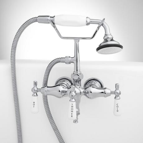 Woodrow Tub Wall-Mount Faucet and Hand Shower