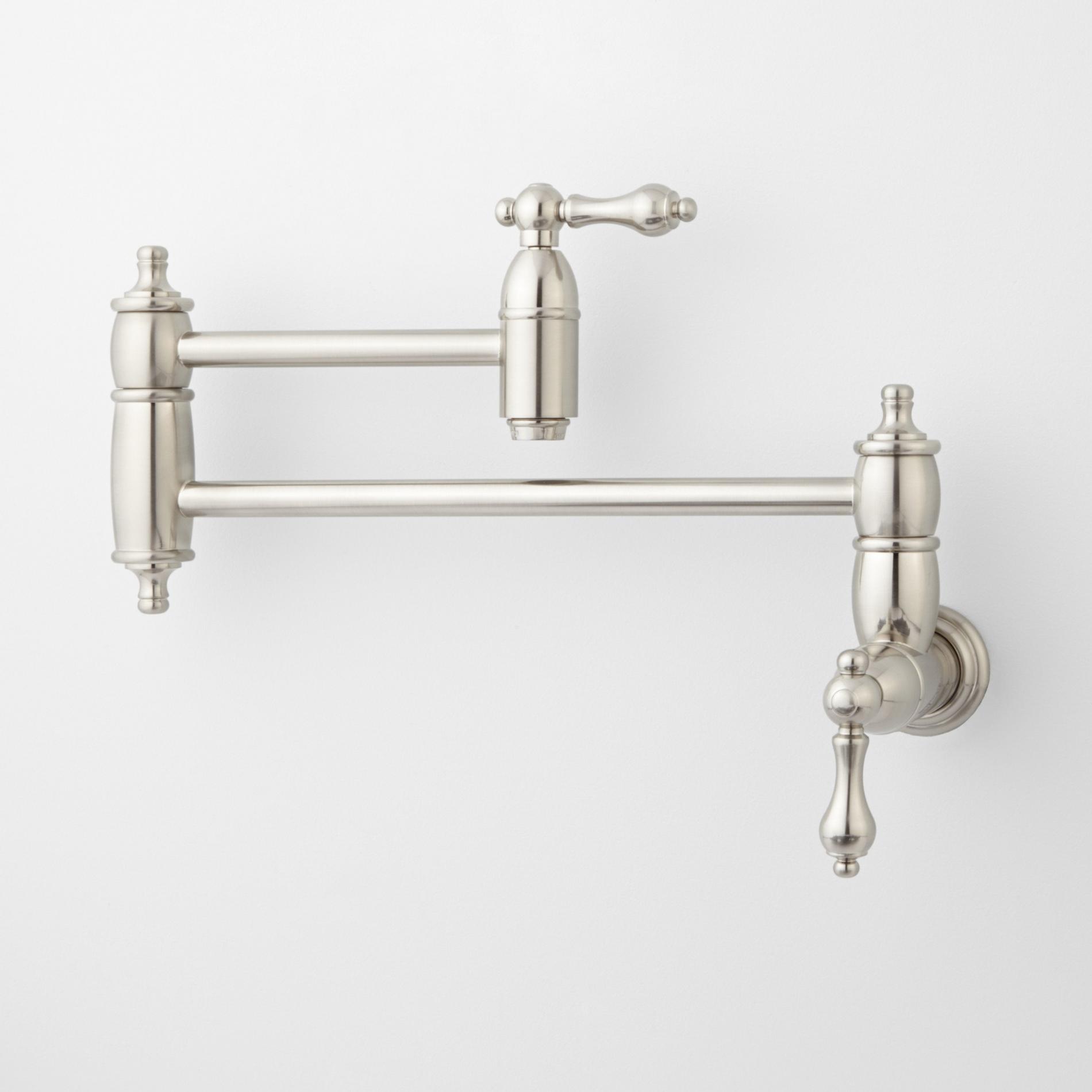 Augusta Retractable WallMount Pot Filler Signature Hardware