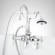 Gooseneck Tub-Wall-Mount Faucet and Hand Shower, , large image number 2