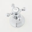 New York Widespread Bathroom Faucet - Contemporary Cross Handles - Chrome, , large image number 2