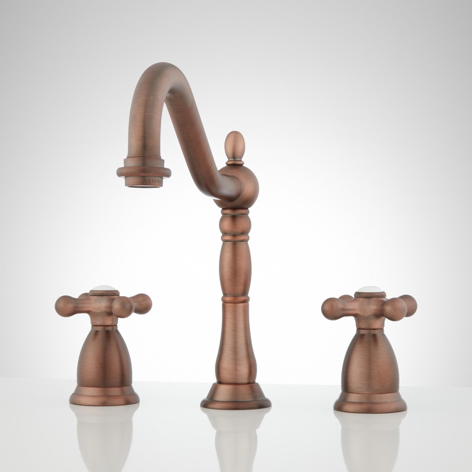 Victorian Widespread Bathroom Faucet Cross Handles Signature Hardware