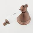 Victorian Gooseneck Bathroom Faucet - Porcelain Lever Handles - Oil Rubbed Bronze, , large image number 2