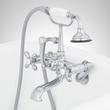 Tub Wall-Mount Telephone Faucet & Hand Shower - Cross Handle, , large image number 3