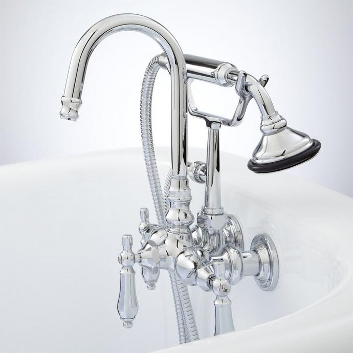 Wall-Mount Tub Faucets