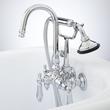 Pasaia Tub Wall-Mount Faucet with Hand Shower - Lever Handles, , large image number 3