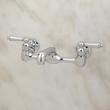 Wall-Mount Faucet with Variable Centers - Chrome, , large image number 0
