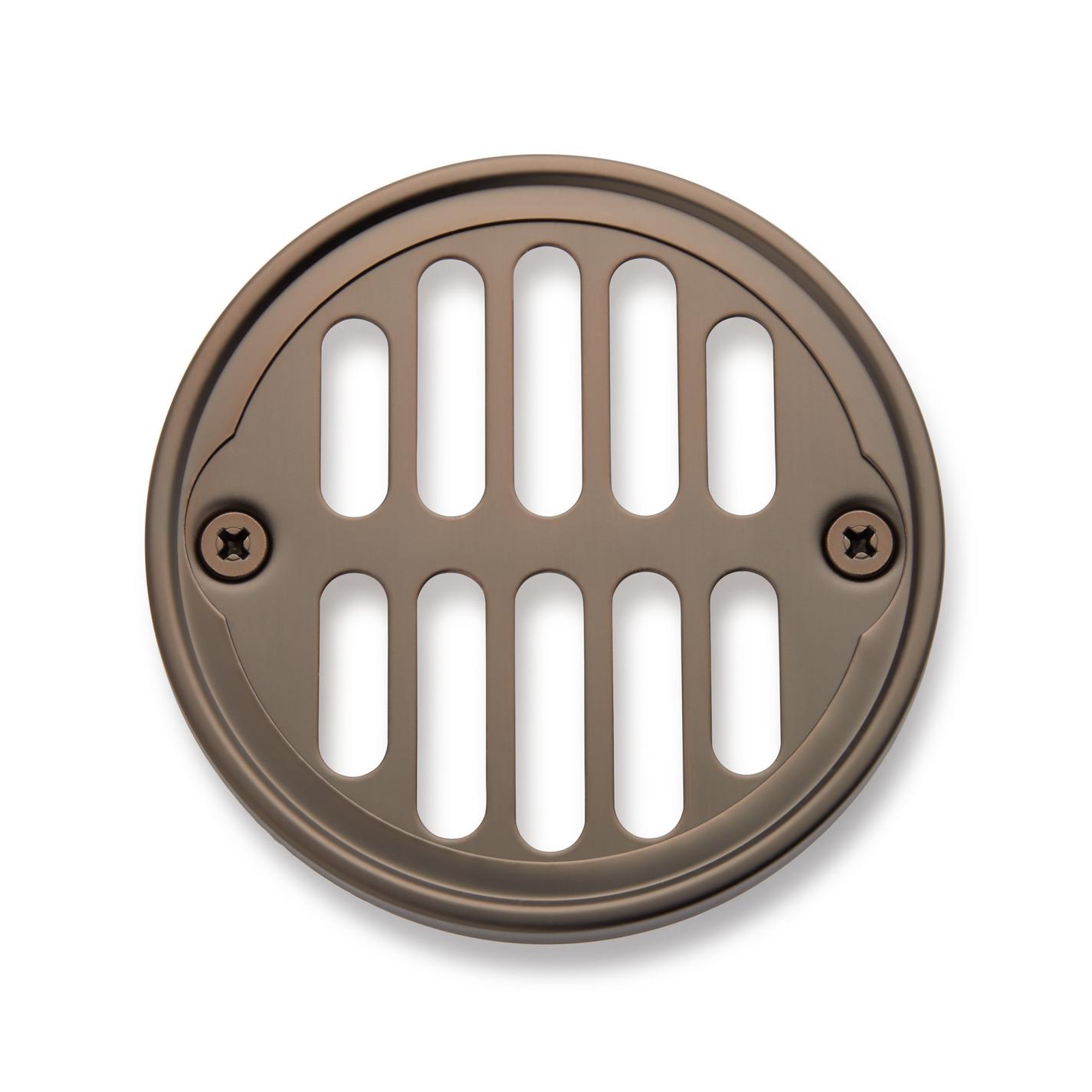 Round Grill Shower Drain Strainer Set Signature Hardware