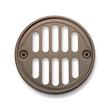 Round Grill Shower Drain Strainer Set, , large image number 3