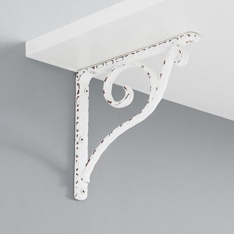 Sprig Cast Iron Shelf Bracket