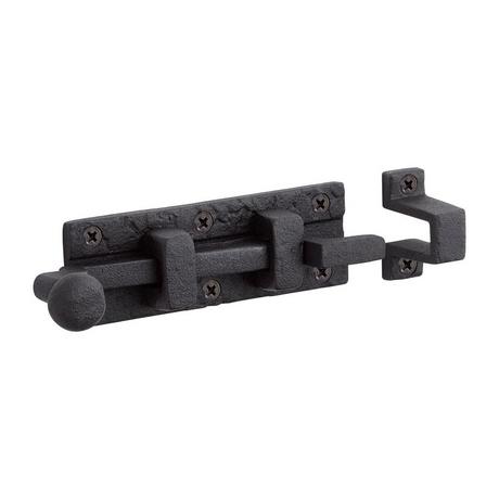 Offset Iron Surface Bolt with Ball Handle