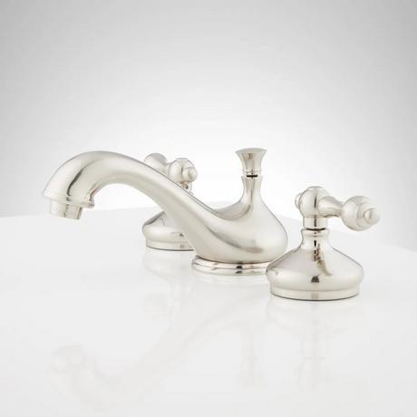 Teapot Widespread Bathroom Faucet - Lever Handles