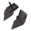 Hand-Forged Iron Square Frustum Pyramid Clavos with 5/8" Nail - Set of 6, , large image number 0