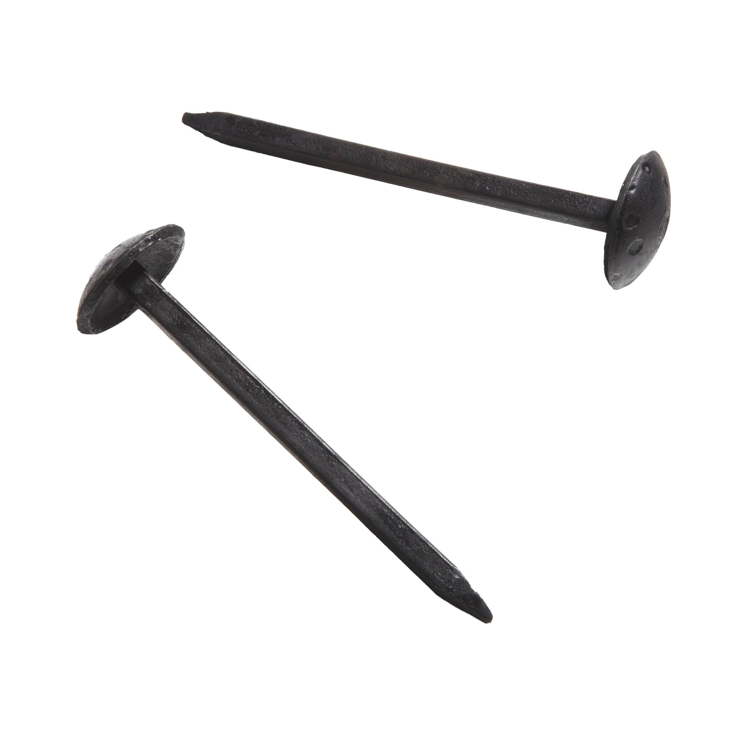 50 IRON CLAVOS Hooks, Nails, Hand Forged, Decorative, Craft, Tack, 1
