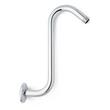Cambridge Rainfall Nozzle Shower Head - 8" Offset Arm - Chrome, , large image number 1