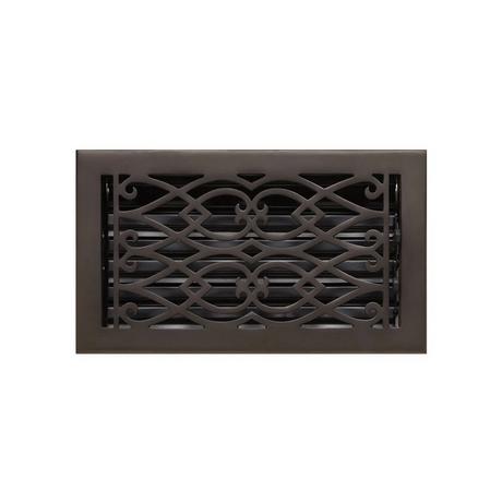 Victorian Brass Oversized Floor Register