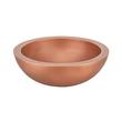 18" Burgan Double-Wall Copper Vessel Sink, , large image number 1