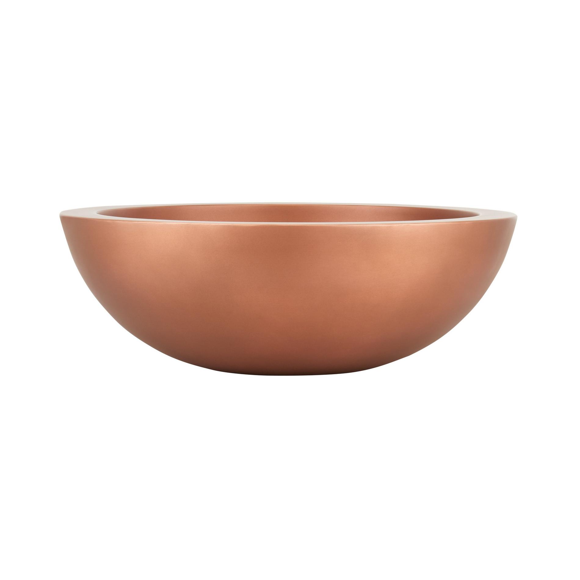 18" Burgan DoubleWall Copper Vessel Sink Signature Hardware