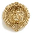 Felidae Lion Brass Door Knocker, , large image number 3