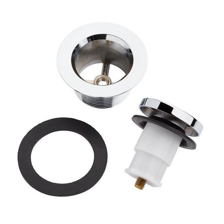 Toe Tap Tub Drain