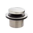 Toe Tap Tub Drain - Brushed Nickel, , large image number 2
