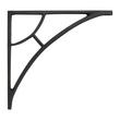 Simple Arch Cast Iron Shelf Bracket, , large image number 1