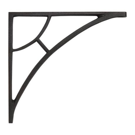 Simple Arch Cast Iron Shelf Bracket