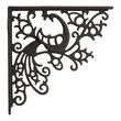 Peacock Cast Iron Shelf Bracket, , large image number 1