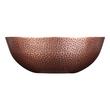 14" Casalina Double-Wall Hammered Copper Vessel Sink, , large image number 2