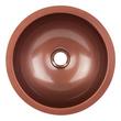 14" Casalina Double-Wall Hammered Copper Vessel Sink, , large image number 3