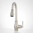 Withrow Single-Hole Pull-Down Kitchen Faucet - Brushed Nickel, , large image number 0