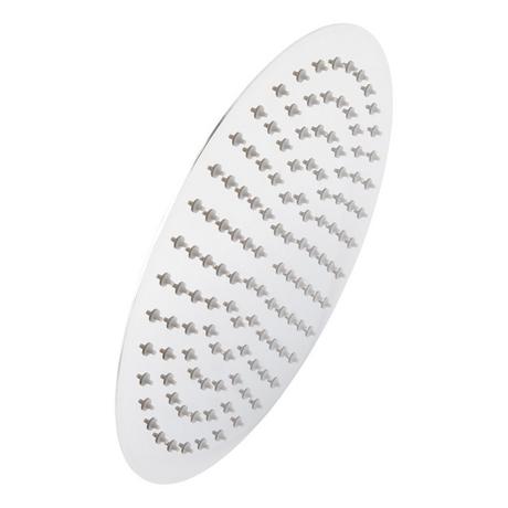 Beveled Round Rainfall Shower Head
