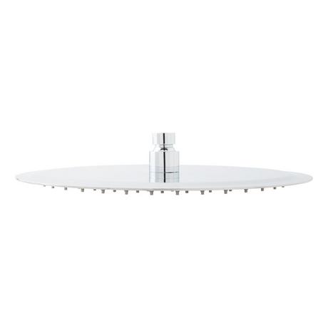 Beveled Round Rainfall Shower Head