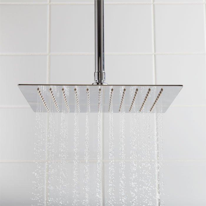 Oversized Square Stainless Steel Shower Head | Signature