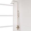 Exira Thermostatic Shower With Hand Shower, , large image number 0