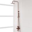 Exira Thermostatic Shower With Hand Shower, , large image number 2